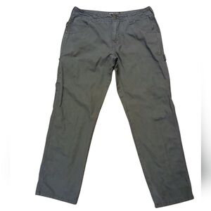Gravel Gear Carpenter Pants Hunter Green mens size 34x32